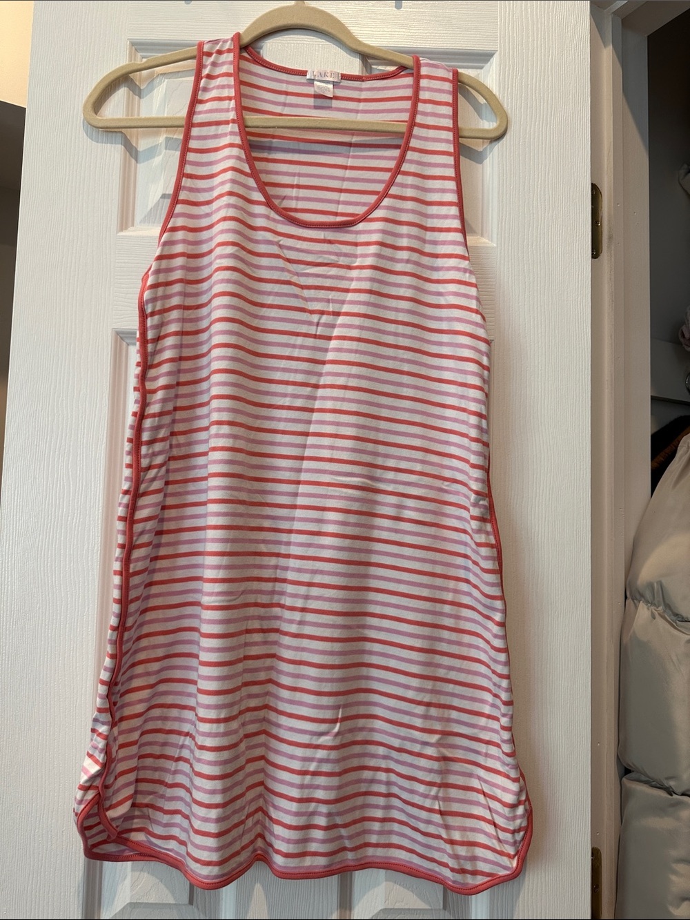 Lake Nightgown- pink and coral